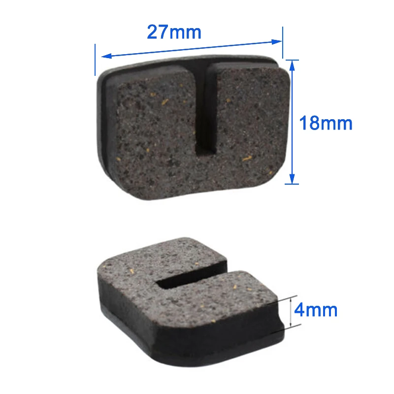 

Mini Children Bike 4 Pairs Brake Pads Disc Parts Accessories For 43cc 47cc 49cc