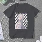 Женская одежда Emilia, футболка большого размера с надписью Re Life in a Different World From Zero, Женская винтажная одежда