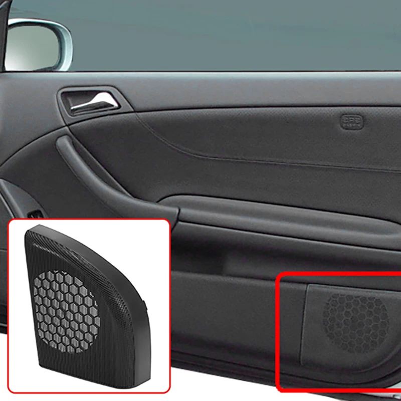 Крышка автомобильного динамика передней двери отделка решетка для Mercedes-Benz CLC-Class