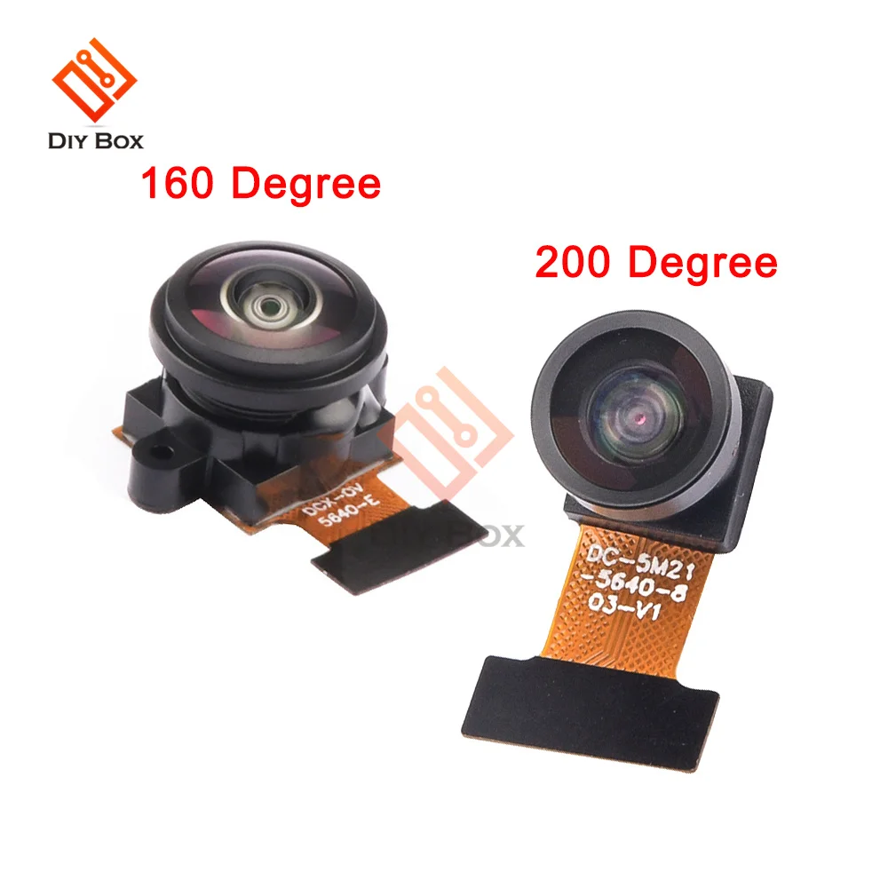 OV5640 Camera Module 5 Million Pixels 160 Degree / 200 Degree Ultra-wide-angle Lens Dvp Interface Can Be Used For ESP32