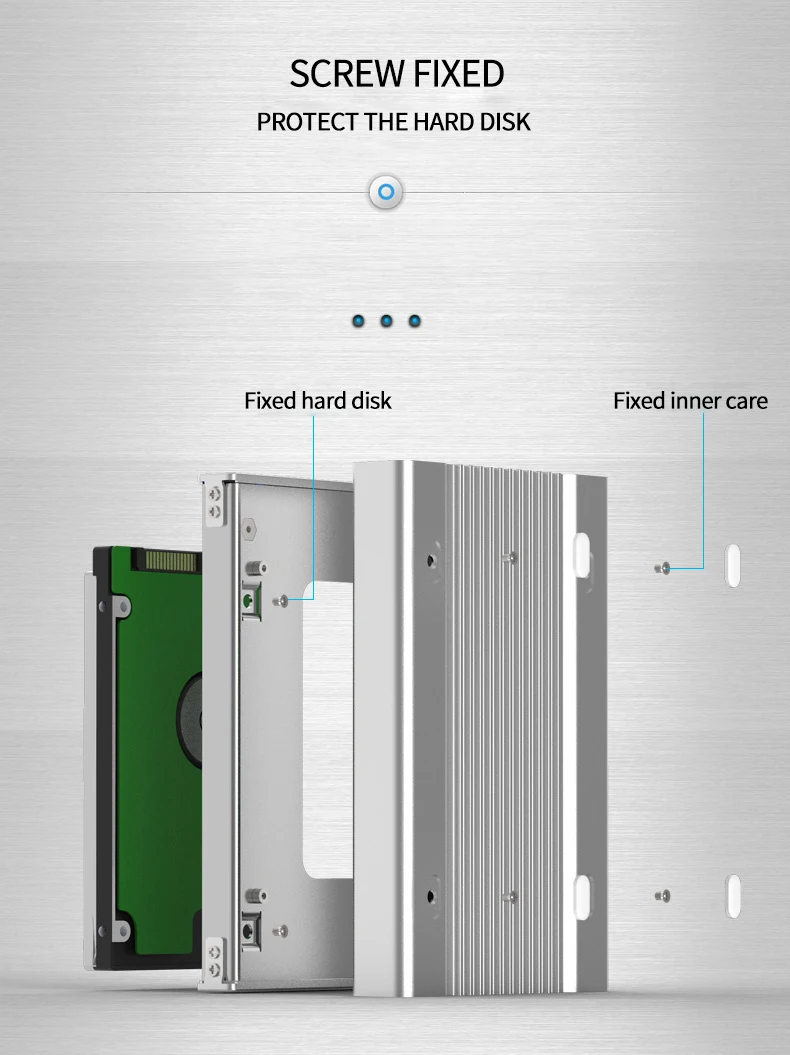 Blueendless Чехол для 2 5 дюймового жесткого диска с адаптером SATA на USB 3 0 1 6 Гбит/с бокс