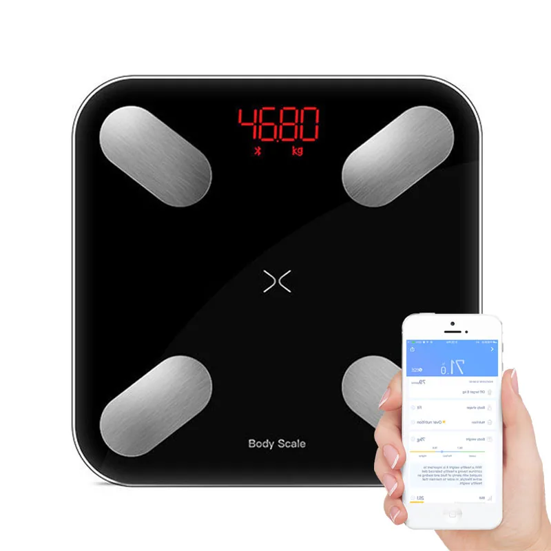 

Хит, умные весы для тела, Mi весы для ванной, весы Bmi, Bluetooth, цифровые весы для человеческого веса, весы для жира, напольные 25 данных