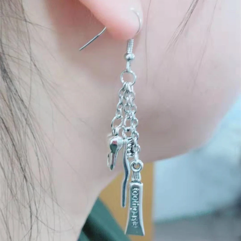 1 пара детских хлопковых колготок зубов зубную пасту и щетку подарок для дантиста