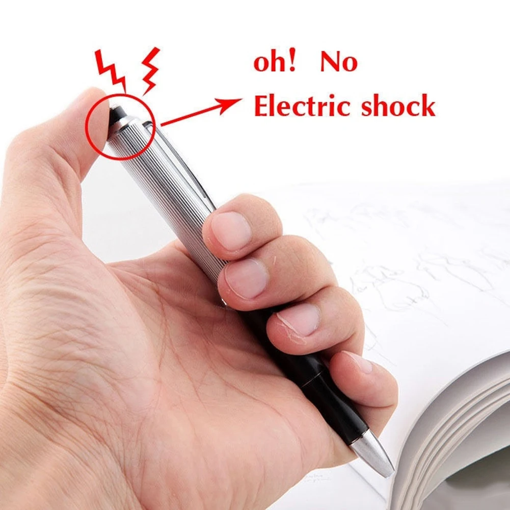 

2021 NEW Electric Shock Pen Toy Utility Gadget Gag Joke Funny Prank Trick Novelty Friend's Best Gift April Fool Toys