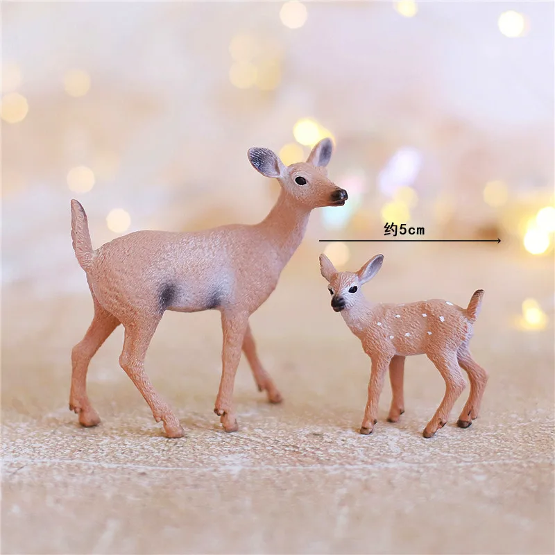 2pc elk set Свадебные украшения для торта с изящным цветком на крючке, вечерние украшения для торта, украшения для выпечки на годовщину, свадебные десерты, подарки для влюбленных - Цвет: 2pc elk set
