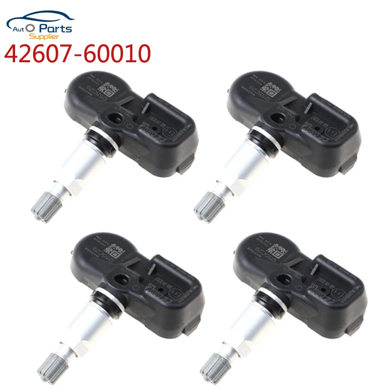 

4 шт./лот для Toyota 42607-60010 4260760010 Φ PMVC215 TPMS датчик системы мониторинга давления в шинах автомобильные аксессуары