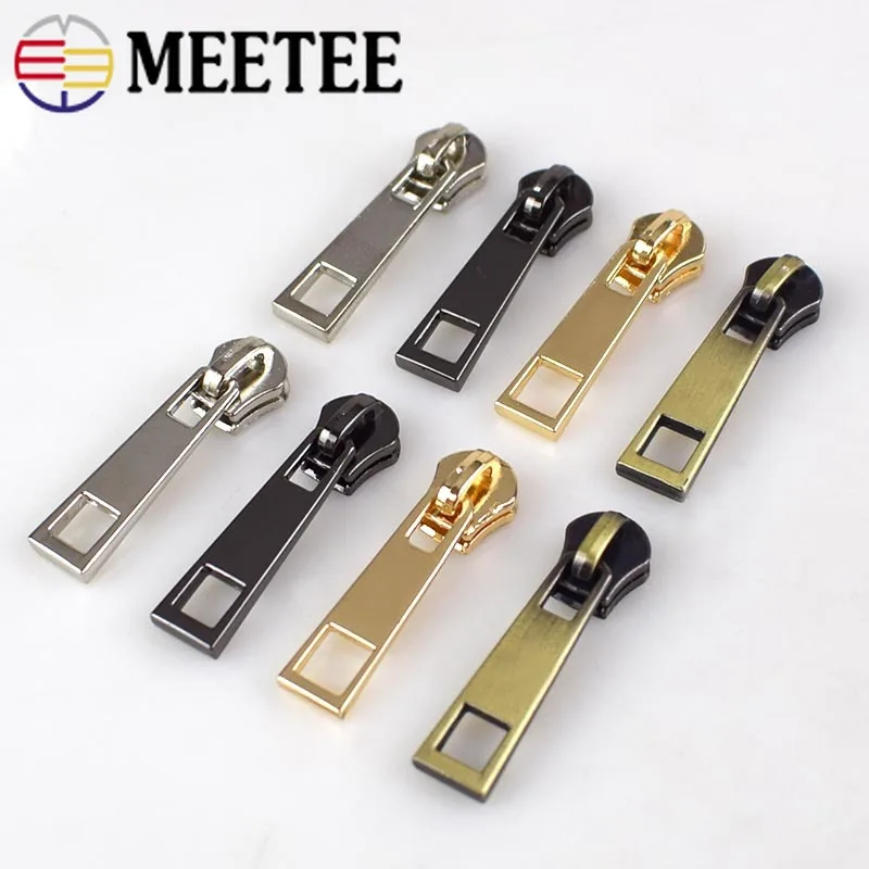 Модные металлические слайдеры на молнии 5 #20/40 шт. для металлических молний сумок