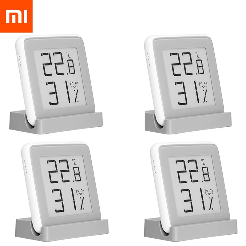 Xiaomi MiaoMiaoCe E-Link термометр датчик температуры и влажности дисплей с чернильным экраном цифровой измеритель влажности светодиодный измеритель влажности для дома