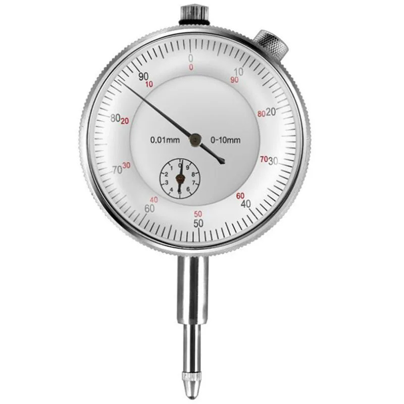 

Precision 0.01mm Dial Indicator Gauge 0-10mm Meter Precise 0.01mm Resolution Indicator Gauge Mesure Instrument Tool Dial Gauge