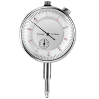 precision 0 01mm dial indicator gauge 0 10mm meter precise 0 01mm resolution indicator gauge mesure instrument tool dial gauge