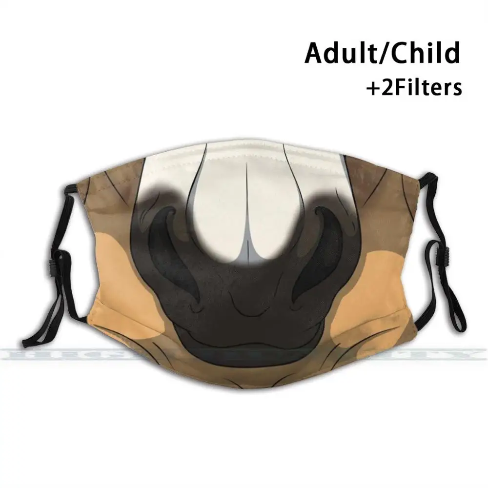 

Маска для лица, многоразовая, с принтом лошадей, Пылезащитная