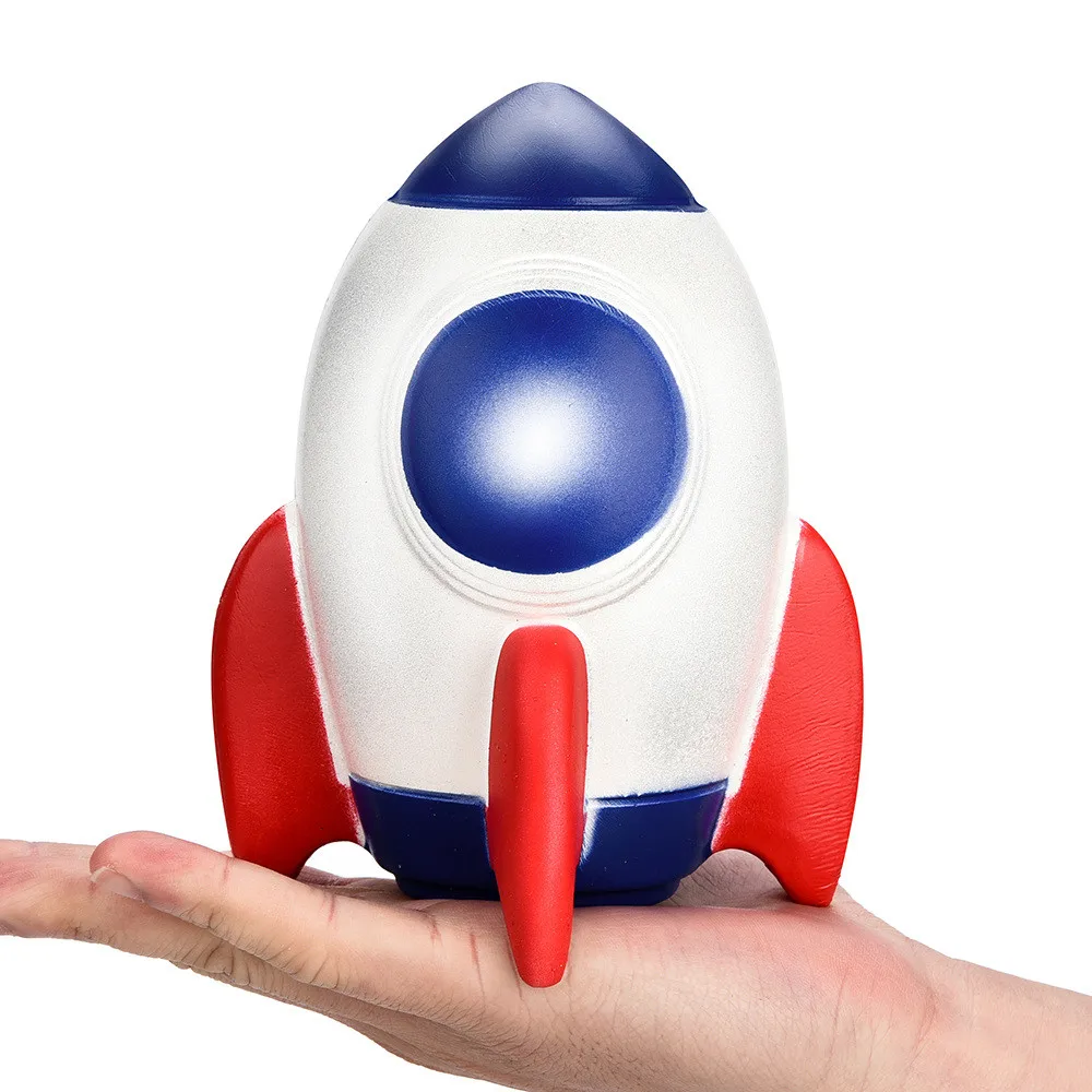 Большая игрушка для снятия стресса сжимаемая объемные ракеты раньше