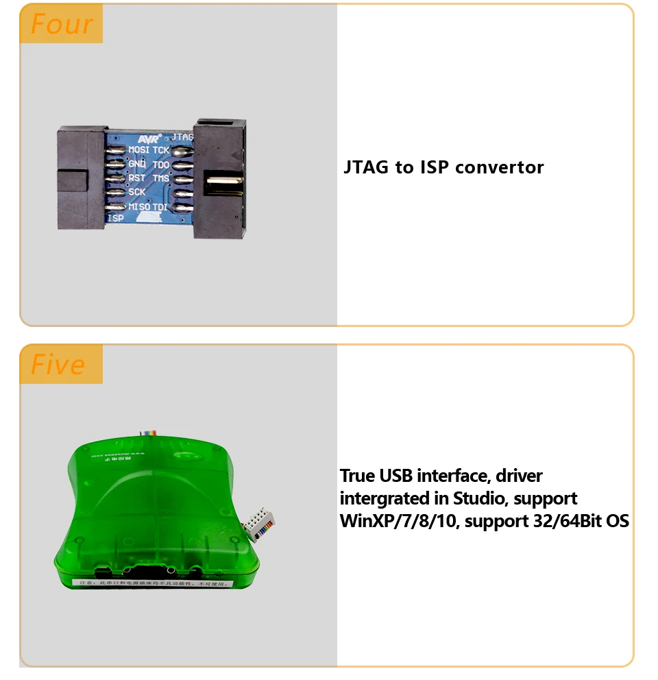 ATxmega JTAG/PDI эмулятор/программатор AVR JTAGICE MKII-CN эмулятор ISP Debugwire AVR32 авиапочтой Китая