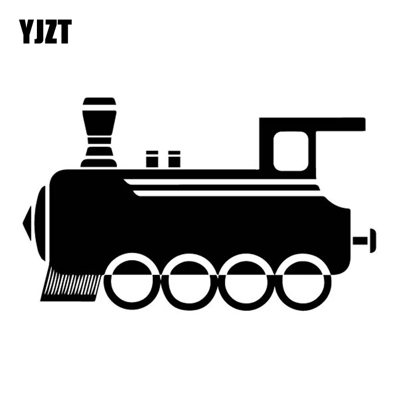 YJZT 15 8 см * 9 5 нежный поезд Классическая ж/д виниловая наклейка элегантный декор