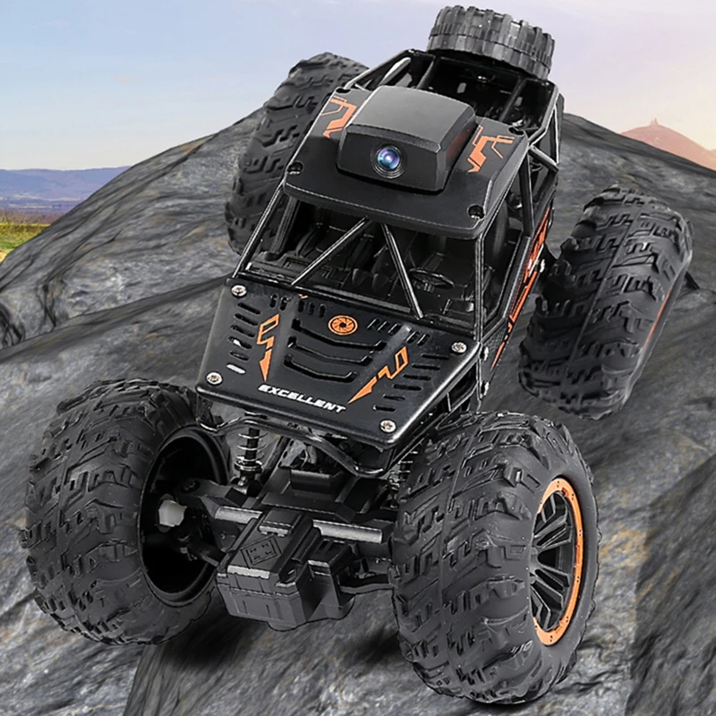

2.4G Controller APP Remote Control WiFi Camera High-speed Drift Off-road Car 4WD Double Steering Buggy RC Rock Crawler