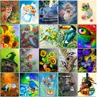 Алмазная живопись DIY AB, искусственная квадратнаякруглая бриллиантовая живопись, мозаика для вышивки крестиком, украшение для дома