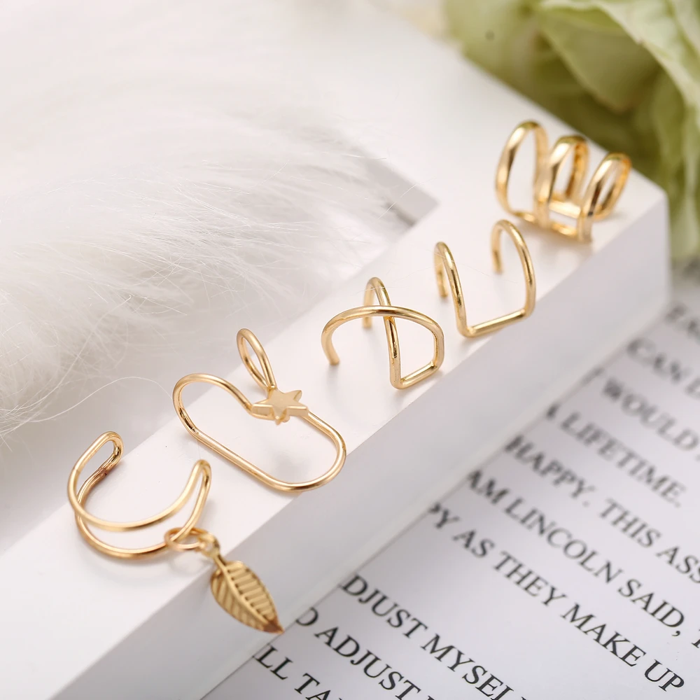 2019 Новый Boho МОДА несколько Цвета Простой Личность горный хрусталь серьги для