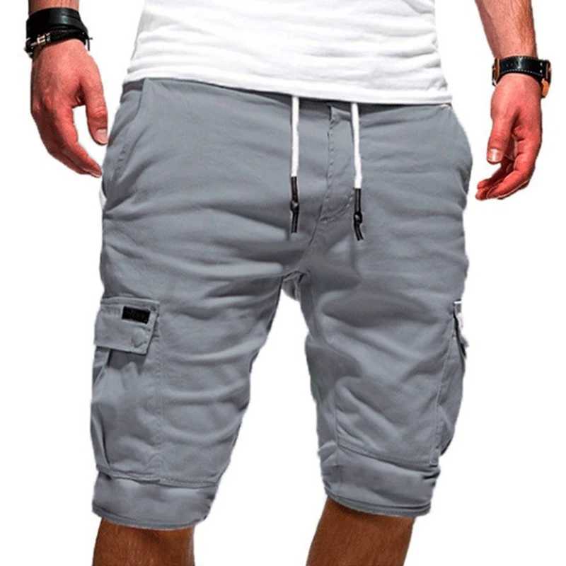 

Men Casual Multi-pocket Shorts Lightweight Quick Dry Breathable Cargo Shorts BMF88