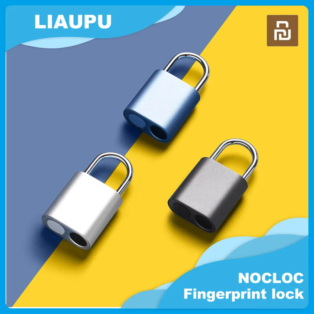 Xiaomi Youpin nocloc Умный Замок с отпечатком пальца для домашнего общежития замок шкафа