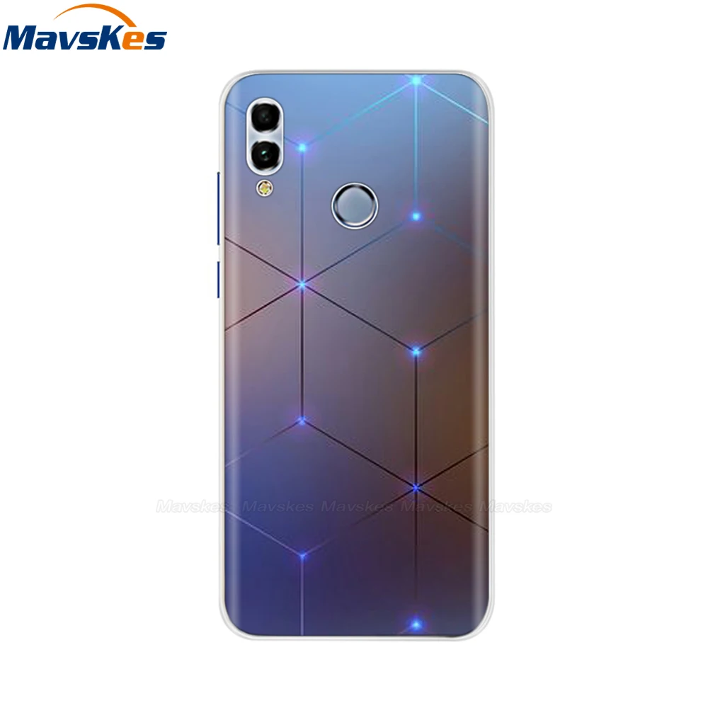 34 Huawei Honor 10 Lite чехол мягкий силиконовый милый ТПУ задняя крышка для Fundas huawei P Smart /Honor 10 удобный телефонный футляр сумки - Цвет: 34