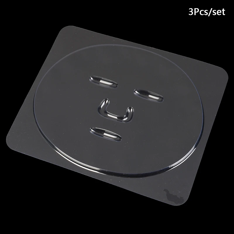 3pcs Reuseable Facial Mask Plate Clear Silicone Mold Tray For Fruit Vegetable Machine Maker Making DIY Tool | Красота и здоровье