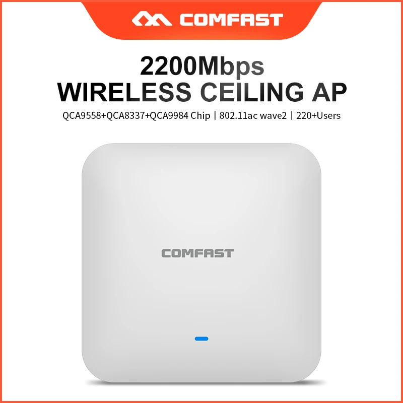 Wi Fi маршрутизатор 2200 Мбит/с 1*10/100/1000 Мбит/с|Беспроводные роутеры| |