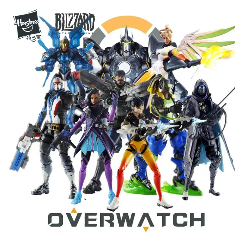 Шарнирная экшн фигурка Hasbro Overwatch арнхардт Ана Амари модель игрушка в
