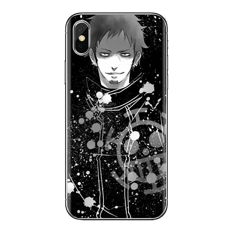 Одна деталь Трафальгар Ло из мультфильмов логотип аниме чехол для корпуса