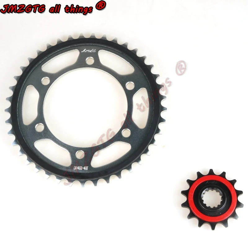 

Motorcycle Sprocket Is Suitable For KAWASAKI Nina400 & Z400 Front Rear Sprocket High-Quality Hardened Gear