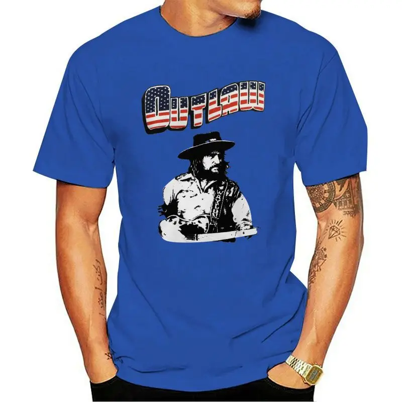 

Leisure Fashion 100% cotton O-neck T-shirt New 2020 Hot Sale Summer Short Sleeves T-shirt Fashion Authentic Waylon Jennings New