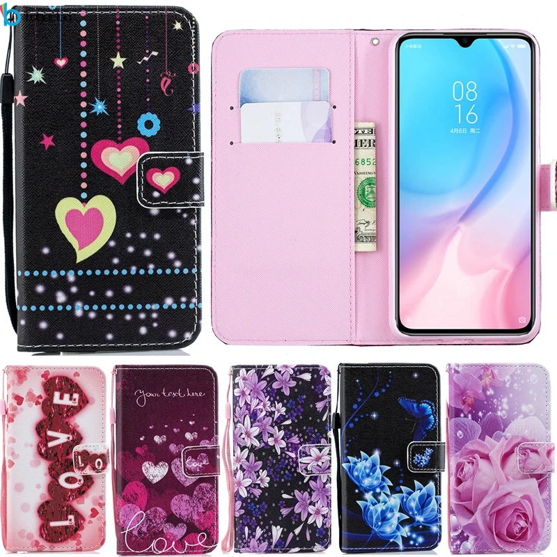 Чехол бумажник из искусственной кожи с подставкой для Xiaomi Mi 9 9T SE 8 A2 Lite RedMi Note 7 7A 6 Pro