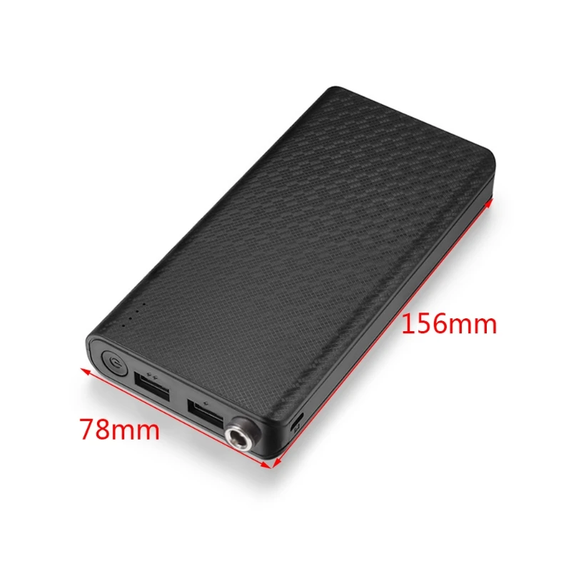 Двойной USB-выход сделай сам 7x18650 чехол для аккумулятора несъемный Выход