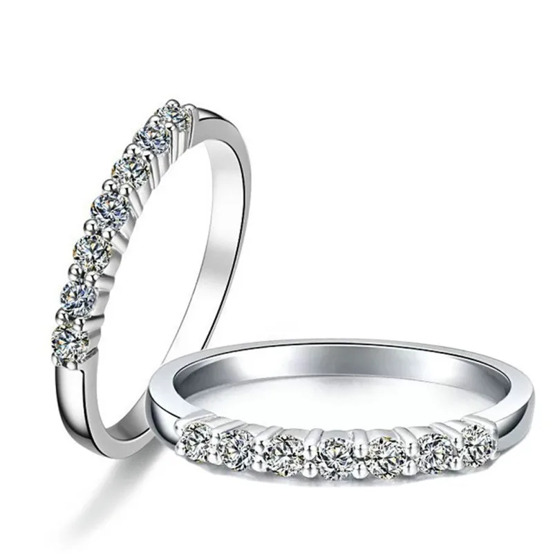 Классическое коктейльное кольцо LESF из стерлингового серебра 925 пробы