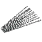 1 пара корейских палочек для еды, палочки для суши, Нескользящие палочки из нержавеющей стали, набор многоразовых палочек для еды, китайская багета