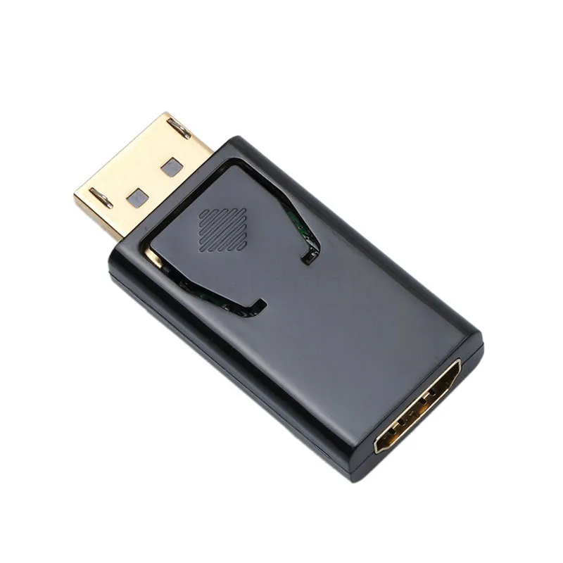 1080P мини-адаптер для порта дисплея DP штекер-HDMI-совместимый гнездо конвертер Видео
