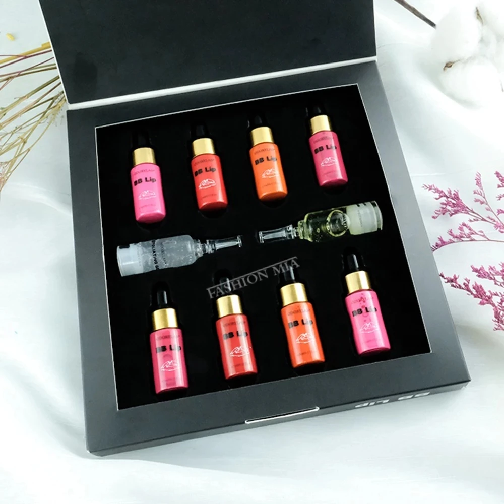 Korean 5Ml Bb Lips Glow BB Lip Serum Pigment Ampoule Starter Kit for Gloss MTS Mesotherapy Microneedle Treatment |