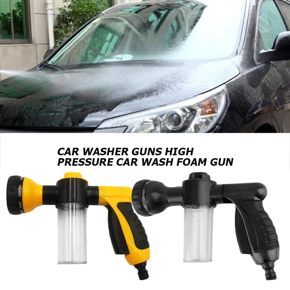 

Portable Auto Foam Lance Water Gun High Pressure 3 Grade Nozzle Jet Car Washer Sprayer Cleaning Tool Automobiles Wash Tools