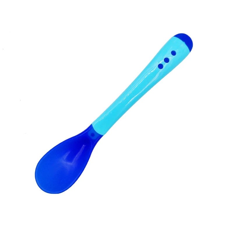 Blue Spoon Натуральная Пшеница соломенная чаша детская посуда с рисунком Набор для малышей Дети ужин для кормления тарелка детская тренировочная чаша ложка Вилка - Цвет: Blue Spoon