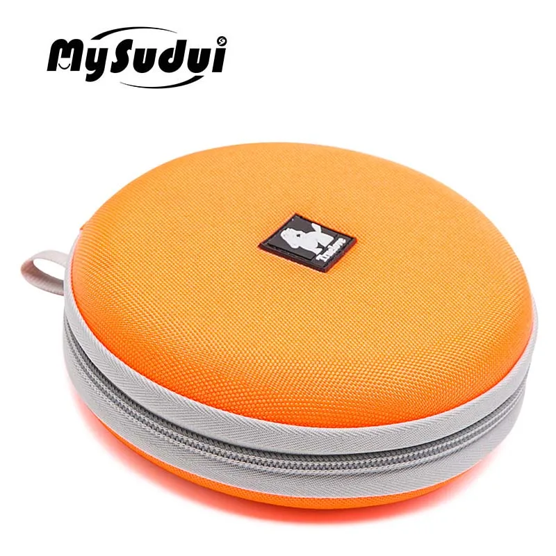 Orange MySudui Truelove Складная миска для собак, миска для еды, водонепроницаемая миска для путешествий, миски для еды для кошек, поилка для собак - Цвет: Orange