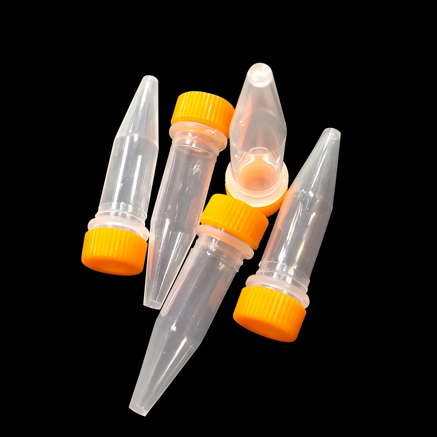 100 шт./упаковка пластиковые центрифужные трубки с винтовой крышкой 1 5 мл|centrifuge