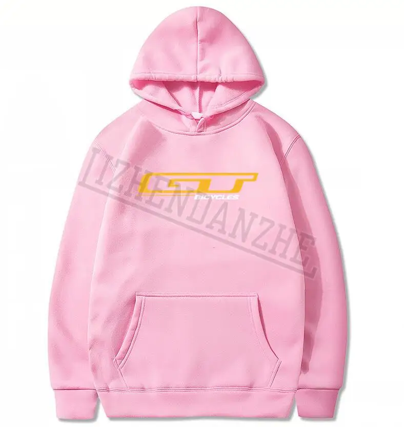 Мужская толстовка с логотипом GT bickeed оранжевая Повседневная Толстовка капюшоном