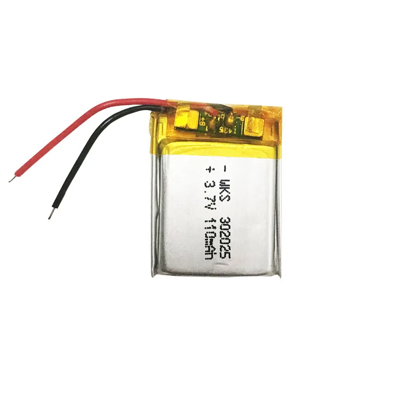 110 мАч 3,7 в 302025 литий-полимерная аккумуляторная батарея для gps psp MP3 MP4 DVD MP5 игрушки Bluetooth динамик маленький литий-ионный аккумулятор лто