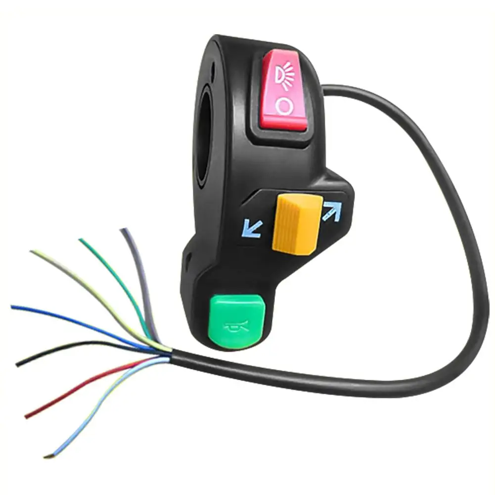 22 мм Универсальный Мотоцикл ATV руль поворот рог на включение/выключение