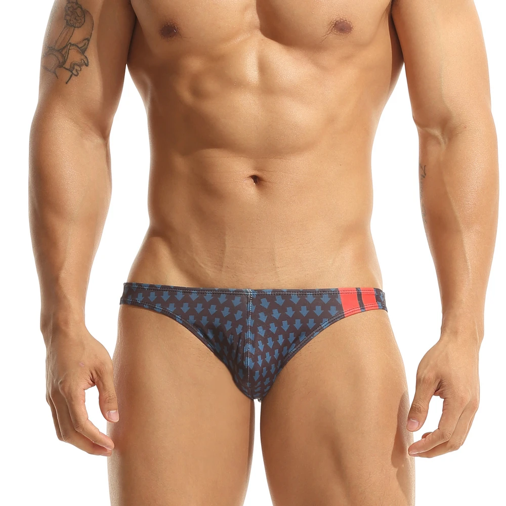

SEOBEAN New Men's sexy Underwear Men's Bikini briefs Polyester Underwear