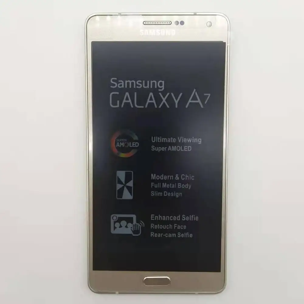Samsung A7 Восстановленный оригинальный Galaxy A7000 4G телефон Восьмиядерный 1080P 5 'ཉ.0MP 2