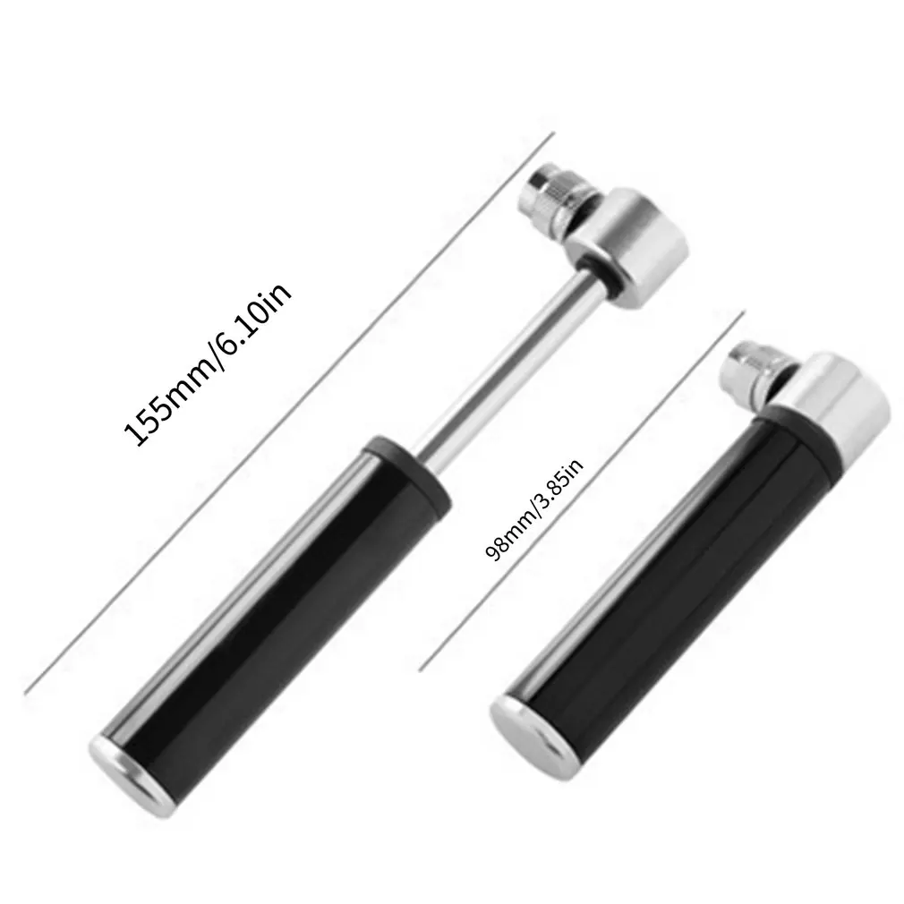 

Bicycle Pump Mini Portable Light Aluminum Alloy Bike Pumps Air Pump Mountain Cycling Tire Inflator Bike Valve Accessories
