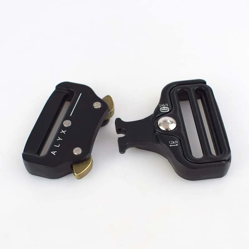 Meetee 38/45MM Webbing Metal Bag Strap Quick Side Release Buckle Shackle Belt Clip Clasp DIY Bags Clothes Accessories AP646|Пряжки и