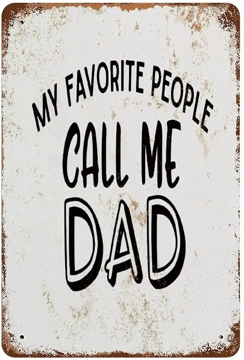 

EricauBird, мои любимые люди, звоните мне, папа, Винтажный Золотой Ретро алюминиевый знак, Настенный декор, винтажный металлический знак, настенн...