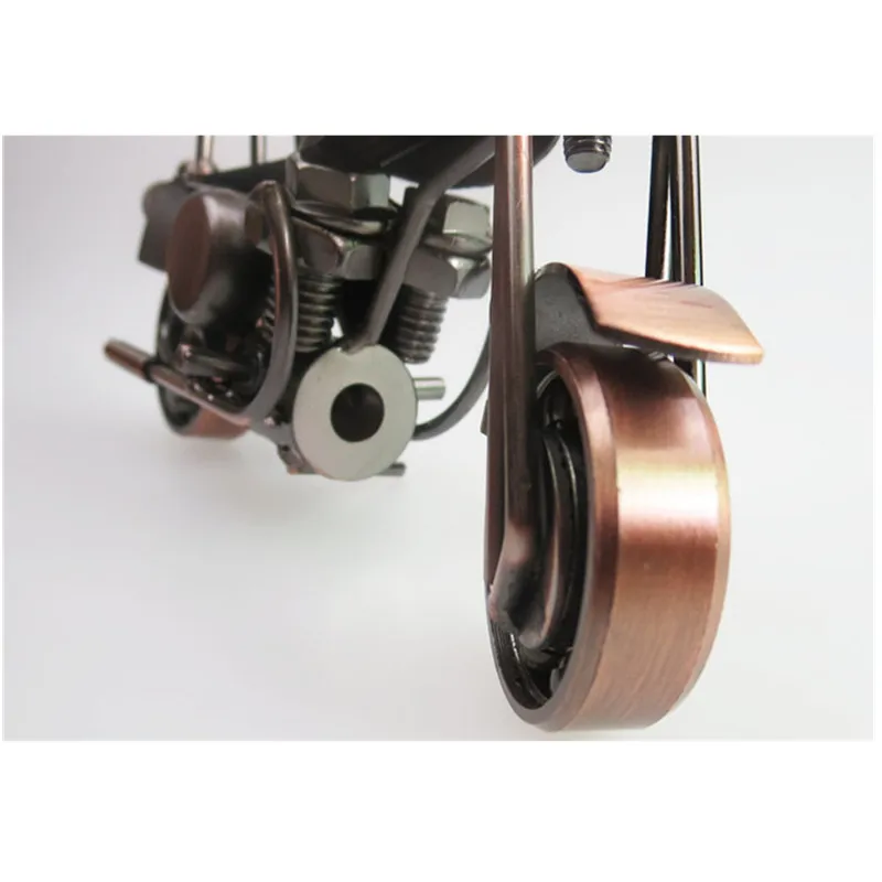 Mimi металлический мотоцикл модель ручной работы ретро мотор фигурка