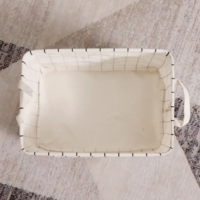 Складная корзина для хранения шкаф коробка игрушек тканевый контейнер